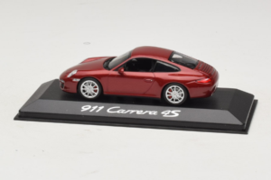Porsche 911 997 Carrera 4S Červený Minichamps 1:43 WAP02001718 Kov