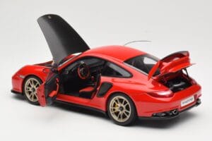 Porsche 911 997 GT2 RS Červený AUTOart 1:18 77964 Kov – obrázek 5 z 8