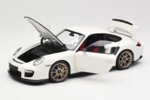 Porsche 911 997 GT2 RS Bílý Minichamps 1:18 100069400 Kov – obrázek 2 z 8