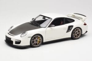 Porsche 911 997 GT2 RS Bílý Minichamps 1:18 100069400 Kov