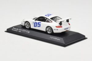 Porsche 911 997 GT3 Cup #5 Presentation 2005 Minichamps 1:43 400056400 Kov – obrázek 3 z 4