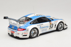 Porsche 911 997 GT3 R #53 Muhlner Motorsport P-Y. Vannelet / U. Peyroles Class Winners 24 Hours of Spa 2010 Minichamps 1:18 1 – obrázek 2 z 6