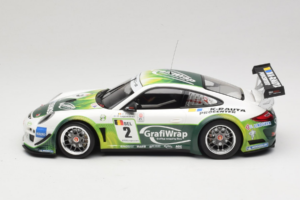 Porsche 911 997 GT3 R #2 Prospeed Competition B. Heylen / P. Lappalainen FIA GT3 2011 Minichamps 1:18 151118902 Kov – obrázek 3 z 6