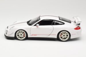 Porsche 911 997 GT3 RS 4.0 Bílý Bburago 1:18 18-11036 Kov – obrázek 4 z 8