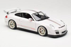 Porsche 911 997 GT3 RS 4.0 Bílý Bburago 1:18 18-11036 Kov – obrázek 6 z 8