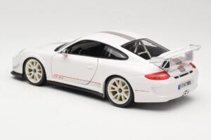 Porsche 911 997 GT3 RS 4.0 Bílý Bburago 1:18 18-11036 Kov – obrázek 7 z 8