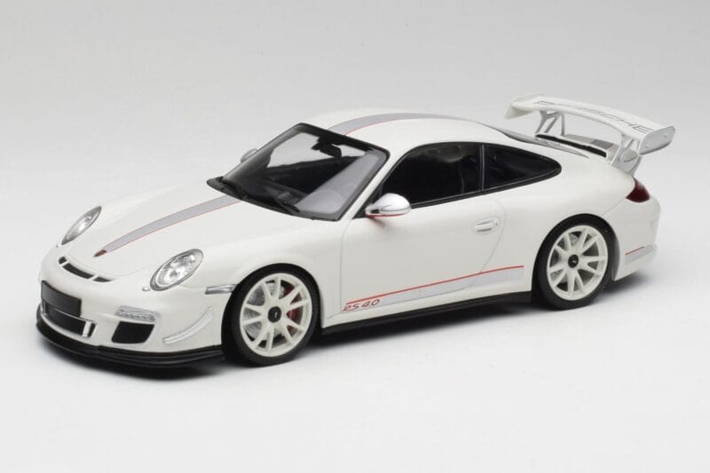 Porsche 911 997 GT3 RS 4.0 Bílý Minichamps 1:18 155062221 Kov