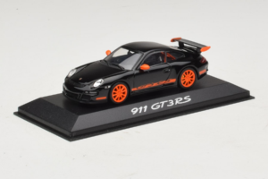 Porsche 911 997 GT3 RS Černý Oranžový Minichamps 1:43 WAP02012817 Kov – obrázek 2 z 4