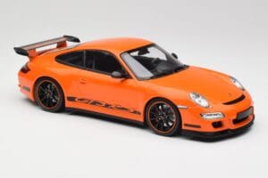 Porsche 911 997 GT3 RS Oranžový Minichamps 1:18 155062122 Kov – obrázek 4 z 6