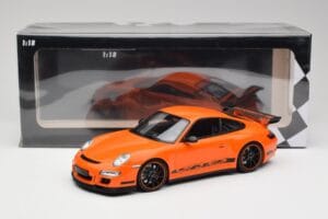 Porsche 911 997 GT3 RS Oranžový Minichamps 1:18 155062122 Kov – obrázek 6 z 6