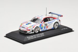 Porsche 911 997 GT3 RSR #76 IMSA Performance Matmut R. Narac / R. Lietz / P. Long 24 Hours of Le Mans 2008 Minichamps 1:43 40 – obrázek 2 z 4