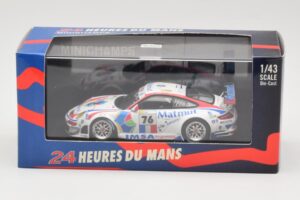 Porsche 911 997 GT3 RSR #76 IMSA Performance Matmut R. Narac / R. Lietz / P. Long 24 Hours of Le Mans 2008 Minichamps 1:43 40 – obrázek 4 z 4