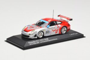 Porsche 911 997 GT3 RSR #80 Flying Lizard J. Van Overbeek / J. Bergmeister / S. Neiman 24 Hours of Le Mans 2008 Minichamps 1: – obrázek 2 z 4
