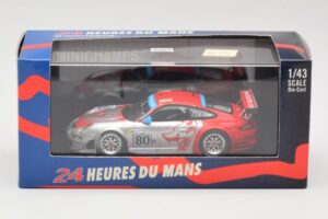 Porsche 911 997 GT3 RSR #80 Flying Lizard J. Van Overbeek / J. Bergmeister / S. Neiman 24 Hours of Le Mans 2008 Minichamps 1: – obrázek 4 z 4