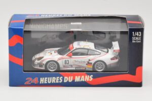 Porsche 911 997 GT3 RSR #83 Seikel Motorsport J. Nielsen / P. Ehret / P. Farnbacher 24 Hours of Le Mans 2006 Minichamps 1:43  – obrázek 3 z 3