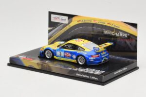 Porsche 911 997 GT3 RSR #3 24 Hours Nurburgring 2008 Minichamps 1:43 437087803 Kov – obrázek 3 z 4