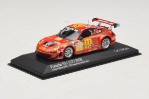 Porsche 911 997 GT3 RSR #75 O. Young / P. Hesnault 24 Hours of Le Mans 2009 Minichamps 1:43 400096975 Kov – obrázek 2 z 4