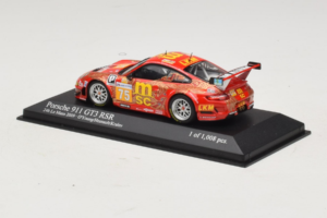 Porsche 911 997 GT3 RSR #75 O. Young / P. Hesnault 24 Hours of Le Mans 2009 Minichamps 1:43 400096975 Kov – obrázek 3 z 4