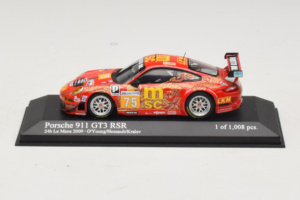 Porsche 911 997 GT3 RSR #75 O. Young / P. Hesnault 24 Hours of Le Mans 2009 Minichamps 1:43 400096975 Kov