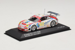 Porsche 911 997 GT3 RSR #76 R. Narac / P. Long / P. Pilet 24 Hours of Le Mans 2009 Minichamps 1:43 400096976 Kov – obrázek 2 z 3