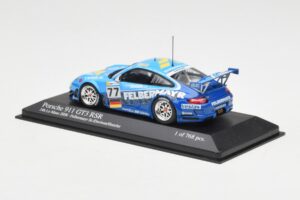 Porsche 911 997 GT3 RSR #77 Felbermayr-Proton Davidson / Henzler 24 Hours of Le Mans 2008 Minichamps 1:43 400087877 Kov – obrázek 3 z 4