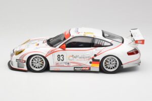 Porsche 911 997 GT3 RSR #83 Team Seikel L. Nielsen / M. Ehret / D. Farnbacher 24 Hours of Le Mans 2006 Minichamps 1:18 100066 – obrázek 4 z 8