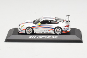 Porsche 911 997 GT3 RSR Bílý s Modrými a Oranžovými Pruhy 2007 Minichamps 1:43 WAP02000618 Kov