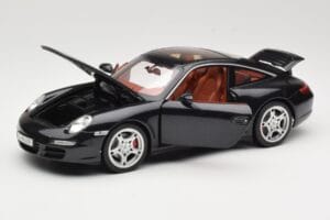Porsche 911 997 Targa Černý Norev 1:18 187506 Kov – obrázek 2 z 8