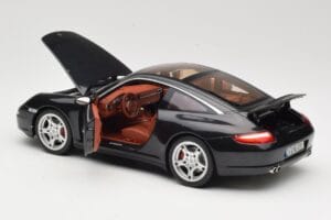 Porsche 911 997 Targa Černý Norev 1:18 187506 Kov – obrázek 5 z 8