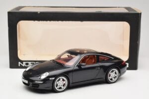 Porsche 911 997 Targa Černý Norev 1:18 187506 Kov – obrázek 8 z 8