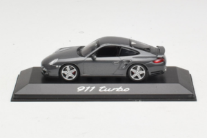 Porsche 911 997 Turbo Grey Metallic Minichamps 1:43 WAP02013116 Kov