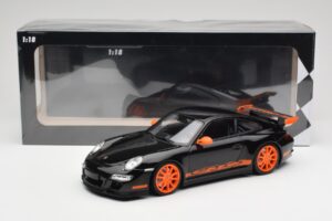 Porsche 911 997.1 GT3 RS Černý Minichamps 1:18 155062121 Kov – obrázek 6 z 6