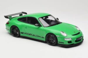 Porsche 911 997.1 GT3 RS Zelený Minichamps 1:18 155062124 Kov – obrázek 4 z 6