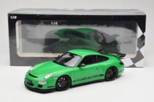 Porsche 911 997.1 GT3 RS Zelený Minichamps 1:18 155062124 Kov – obrázek 6 z 6