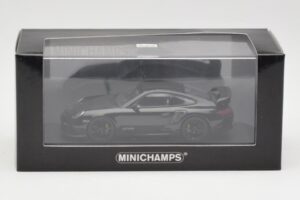 Porsche 911 997.2 GT2 RS Černý s Černými Ráfky Minichamps 1:43 400069404 Kov – obrázek 4 z 4