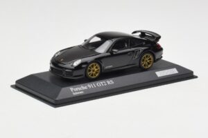 Porsche 911 997.2 GT2 RS Černý se Zlatými Ráfky Minichamps 1:43 400069402 Kov – obrázek 2 z 4