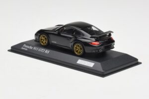 Porsche 911 997.2 GT2 RS Černý se Zlatými Ráfky Minichamps 1:43 400069402 Kov – obrázek 3 z 4