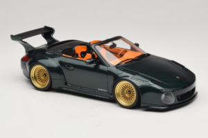 Porsche 911 992 Cabriolet Old & New Tokyo Auto Salon GT Spirit 1:18 GT548 Pryskyřice – obrázek 4 z 6