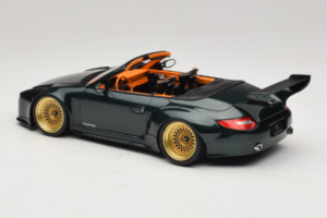 Porsche 911 992 Cabriolet Old & New Tokyo Auto Salon GT Spirit 1:18 GT548 Pryskyřice – obrázek 5 z 6