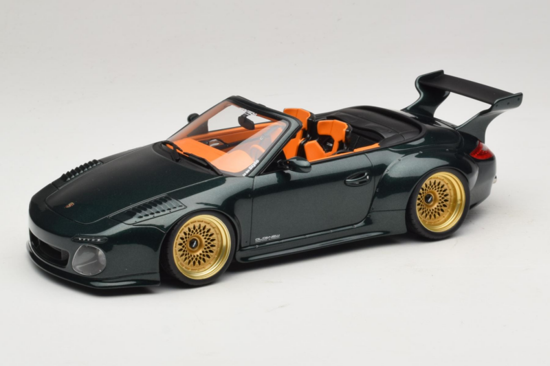 Porsche 911 992 Cabriolet Old & New Tokyo Auto Salon GT Spirit 1:18 GT548 Pryskyřice