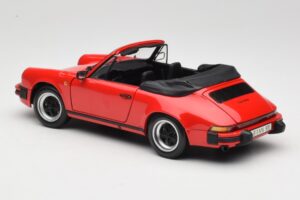 Porsche 911 SC Kabriolet Červený Minichamps 1:18 100063030 Kov – obrázek 7 z 8