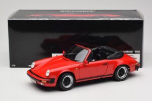 Porsche 911 SC Kabriolet Červený Minichamps 1:18 100063030 Kov – obrázek 8 z 8