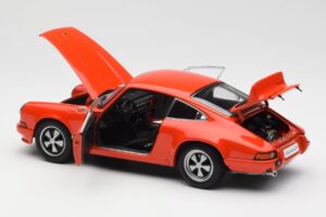 Porsche 911 Carrera RS 2.7 Oranžový AUTOart 1:18 78057 Kov – obrázek 5 z 8