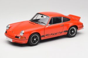 Porsche 911 Carrera RS 2.7 Oranžový & Černé Pruhy AUTOart 1:18 78054 Kov