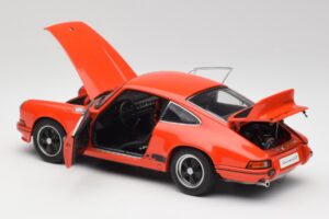 Porsche 911 Carrera RS 2.7 Oranžový & Černé Pruhy AUTOart 1:18 78054 Kov – obrázek 5 z 8