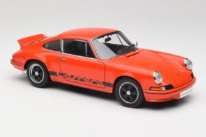Porsche 911 Carrera RS 2.7 Oranžový & Černé Pruhy AUTOart 1:18 78054 Kov – obrázek 6 z 8