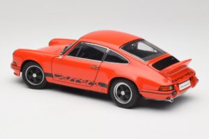 Porsche 911 Carrera RS 2.7 Oranžový & Černé Pruhy AUTOart 1:18 78054 Kov – obrázek 7 z 8
