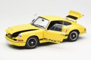 Porsche 911 Carrera RS 2.7 Žlutý AUTOart 1:18 78053 Kov – obrázek 2 z 8