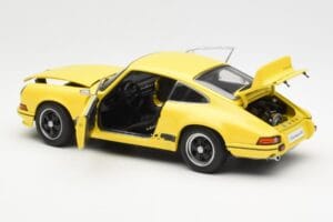 Porsche 911 Carrera RS 2.7 Žlutý AUTOart 1:18 78053 Kov – obrázek 5 z 8
