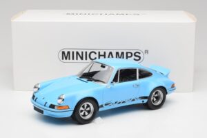 Porsche 911 Carrera RSR Modrý & Černý Minichamps 1:18 107065021 Kov – obrázek 6 z 6